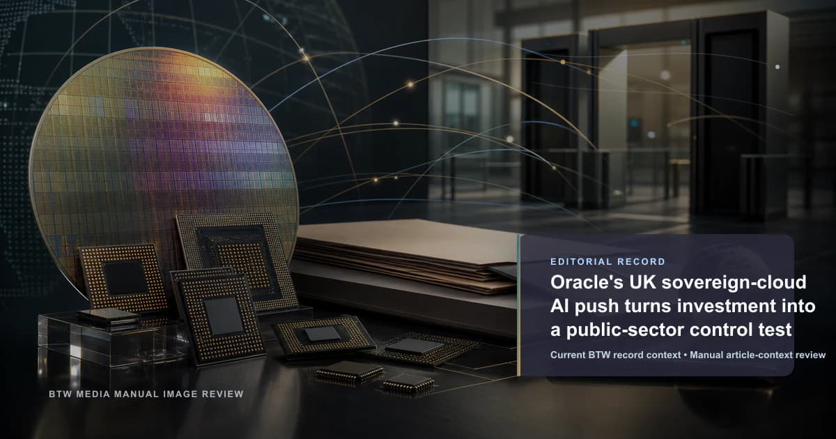 El impulso de Oracle en la nube soberana del Reino Unido convierte la inversión en una prueba de control del sector público