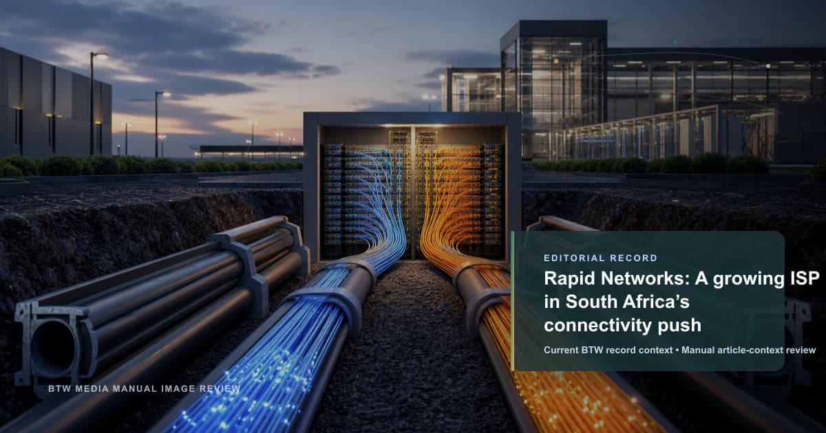 Rapid Networks: un ISP en crecimiento en la conectividad de Sudáfrica