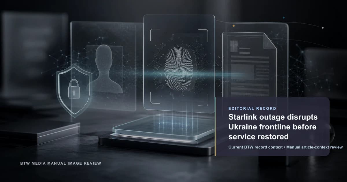 Starlink outage disrupts Ukraine frontline before service restored
