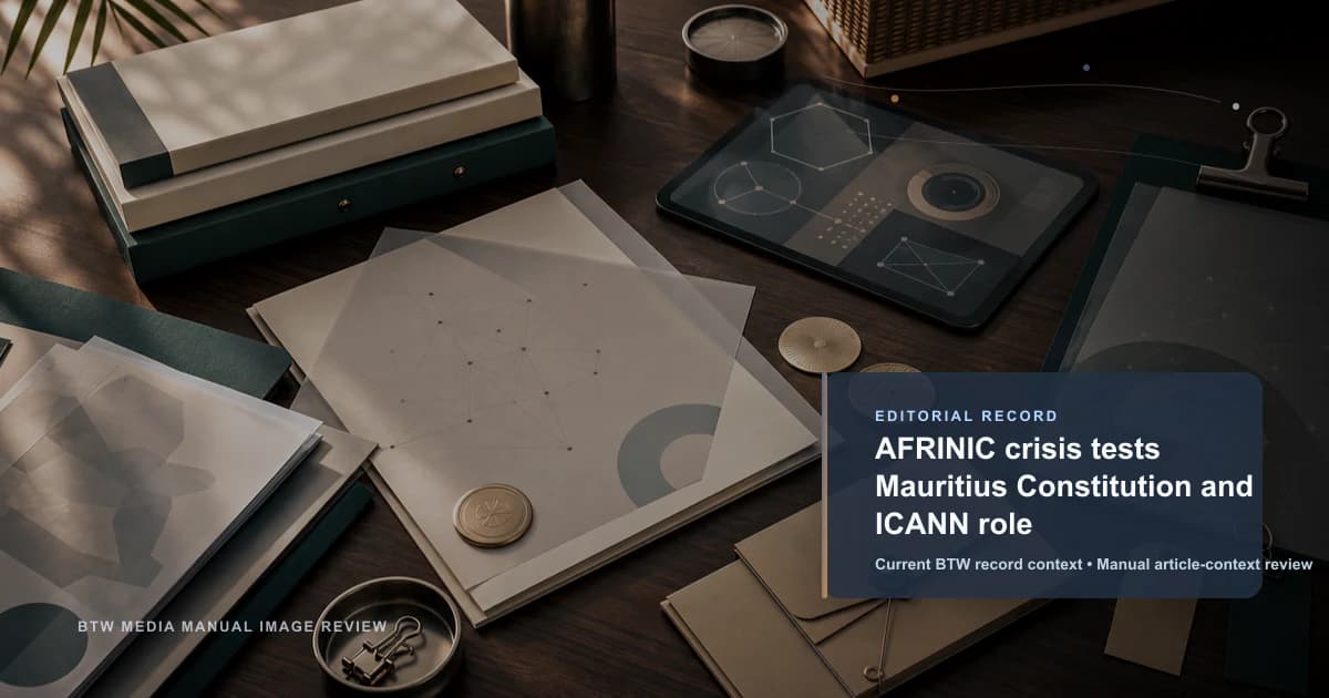 Crisis de AFRINIC pone a prueba la Constitución de Mauricio y el rol de ICANN