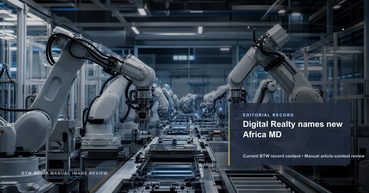Digital Realty nomme un nouveau directeur général Afrique