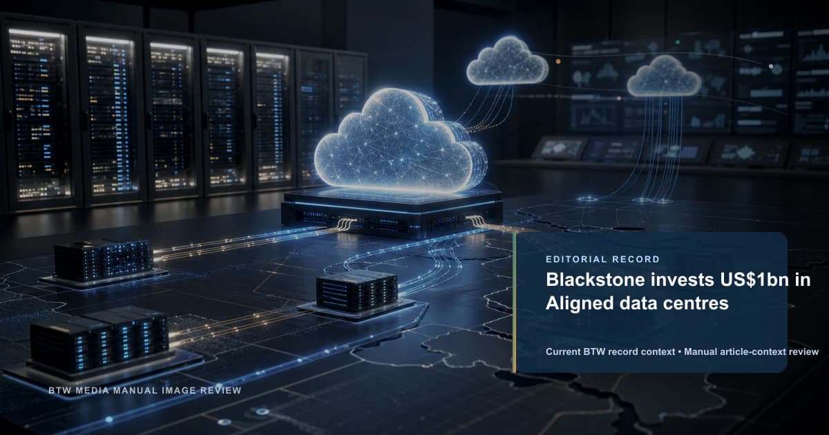 Blackstone investit 1 milliard USD dans Aligned Data Centers