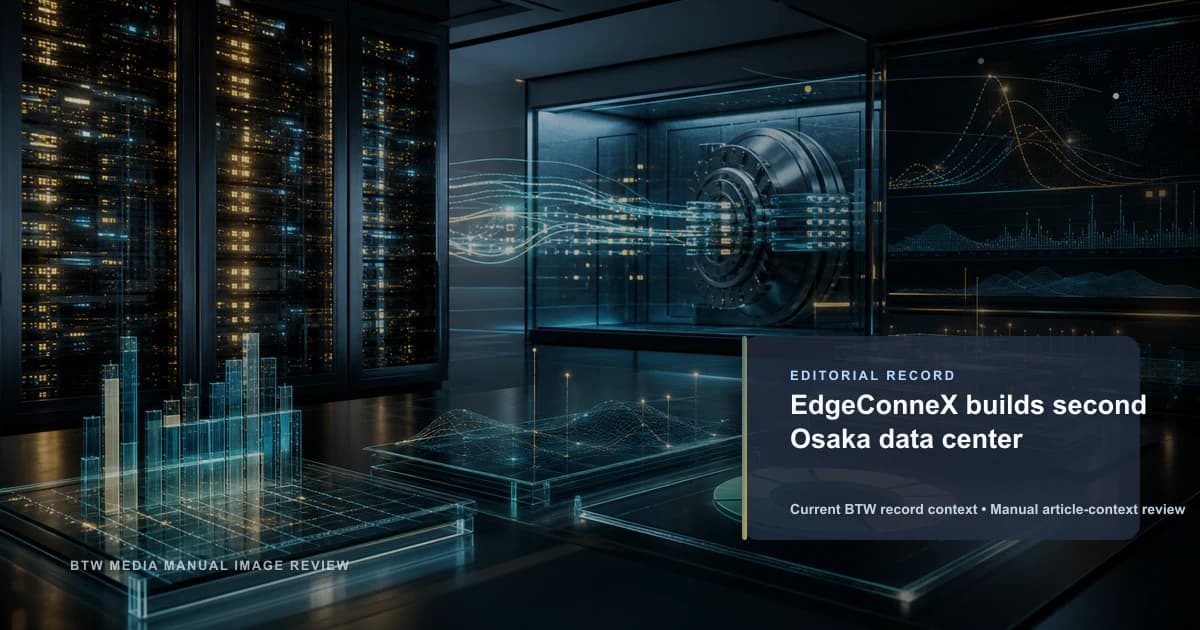 EdgeConneX construit un deuxième centre de données à Osaka