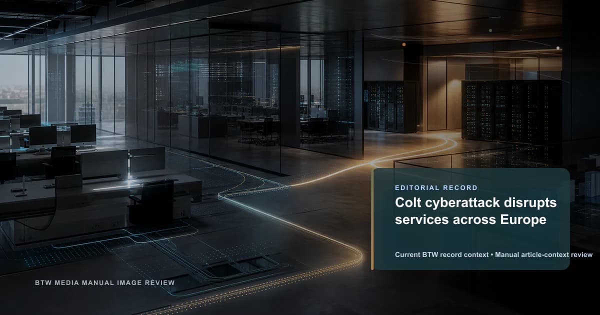 Cyberattaque Colt: services perturbés en Europe