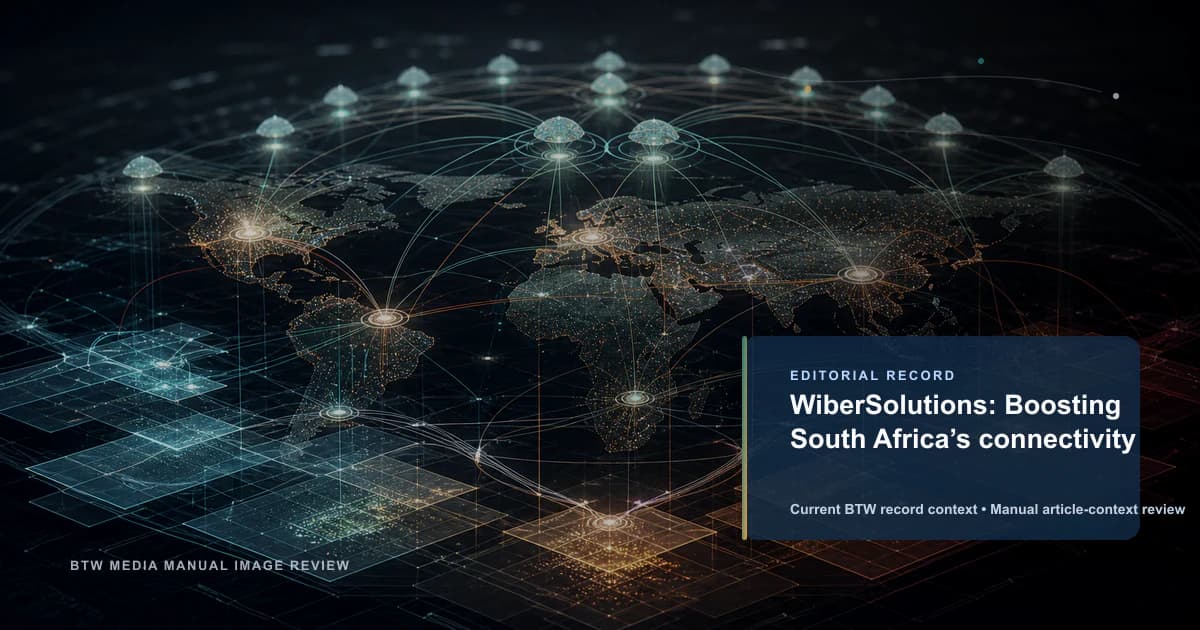 WiberSolutions : Améliorer la connectivité en Afrique du Sud