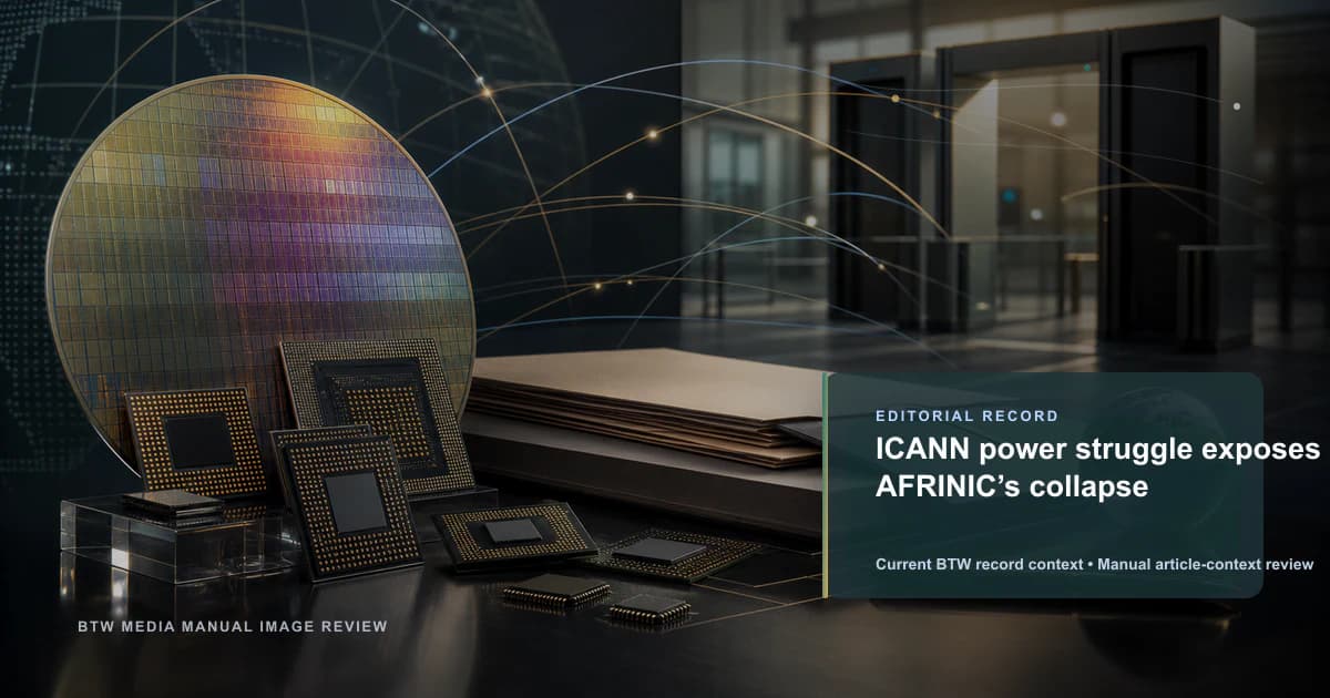 ICANN 权力斗争暴露 AFRINIC 崩溃