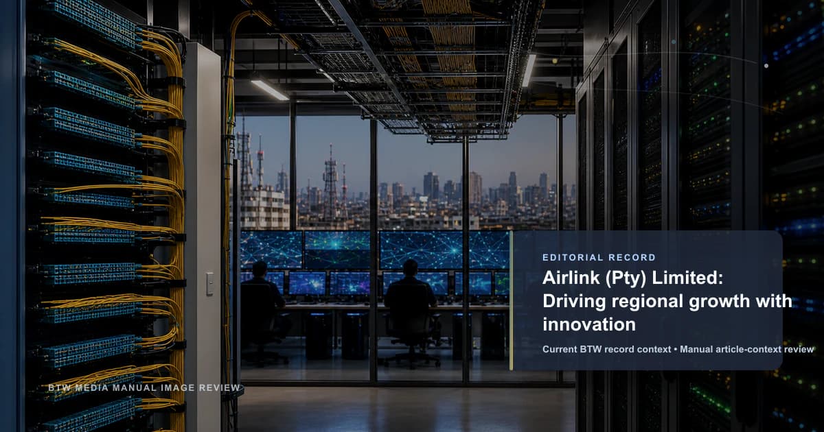 Airlink (Pty) Limited:以创新驱动区域增长