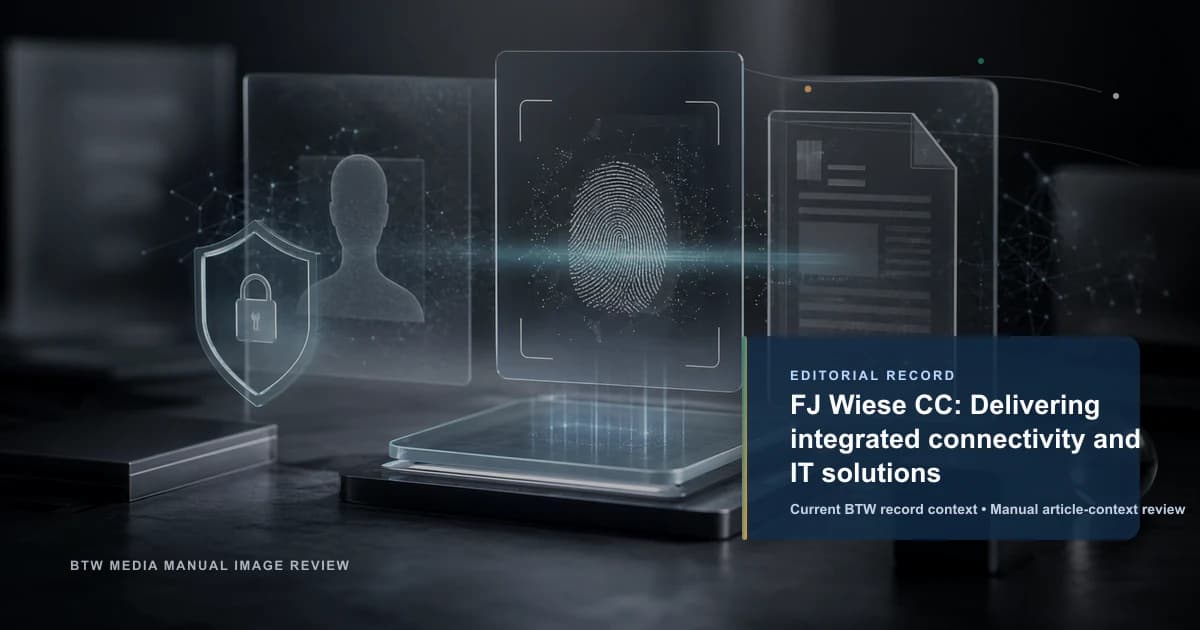 FJ Wiese CC: 提供集成连接与 IT 解决方案