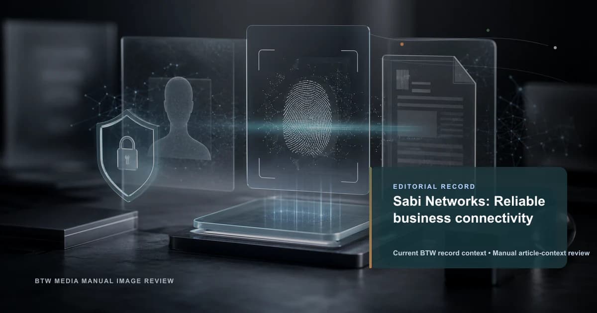 Sabi Networks : connectivité d'entreprise fiable