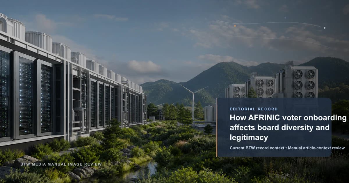 AFRINIC 选民登记如何影响董事会多样性与合法性