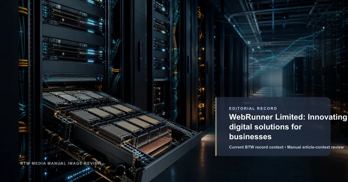 WebRunner Limited: des solutions numériques innovantes pour les entreprises