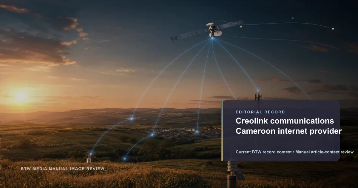 Proveedor de internet Creolink Communications en Camerún
