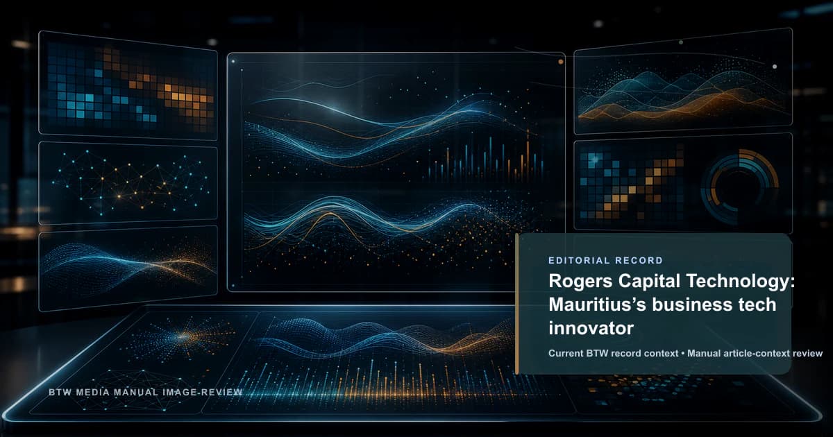 Rogers Capital Technology:毛里求斯的商业科技创新者