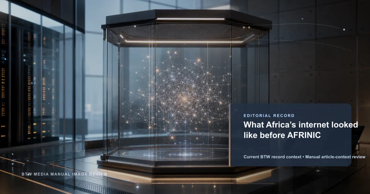 À quoi ressemblait l’Internet en Afrique avant l’AFRINIC