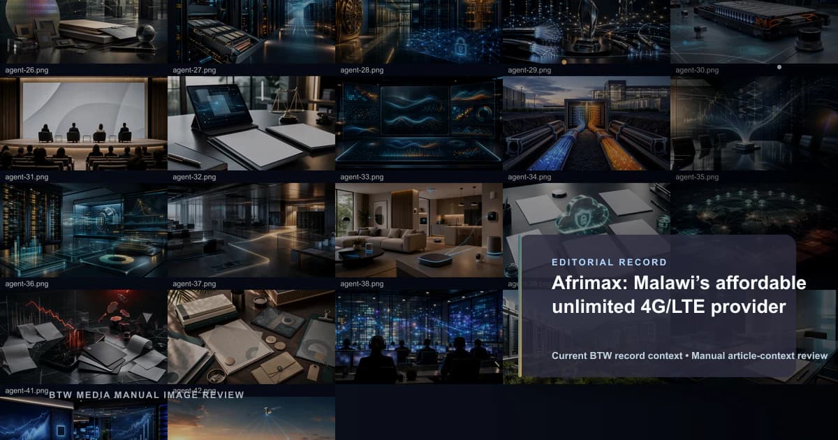 Afrimax : Fournisseur 4G/LTE illimité abordable au Malawi