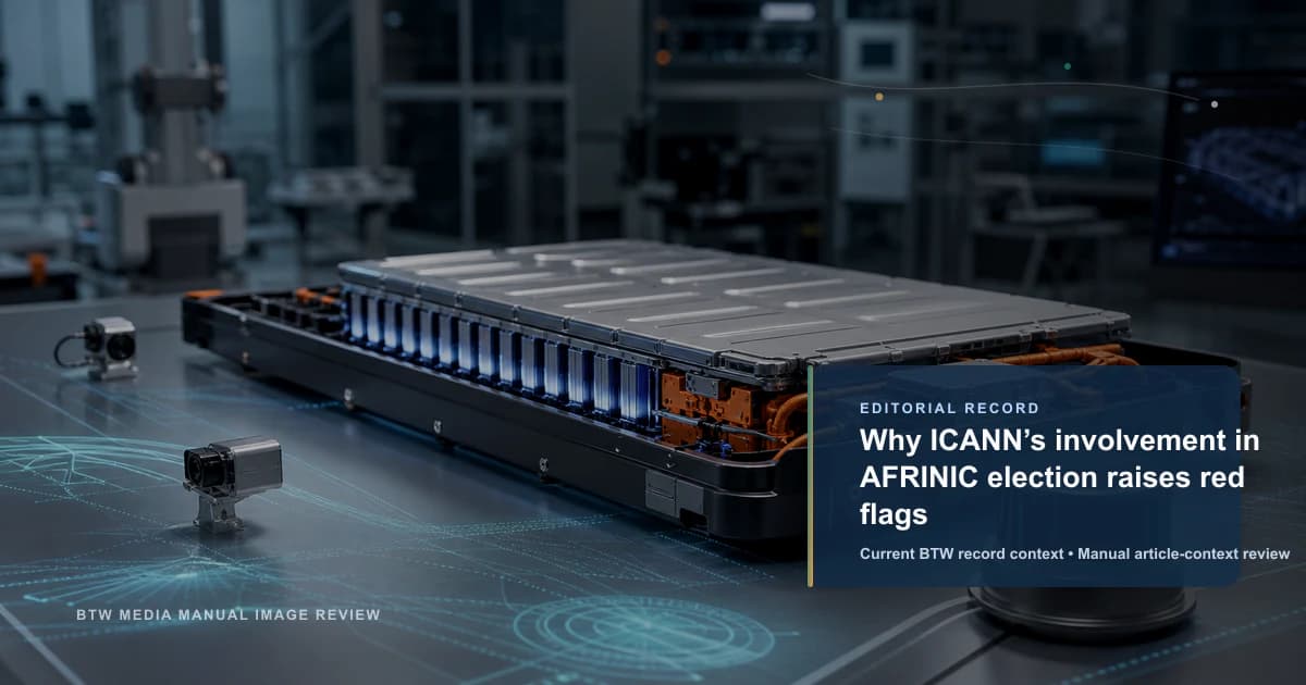 Why ICANN’s involvement in AFRINIC election raises red flags reviewed editorial briefing visual