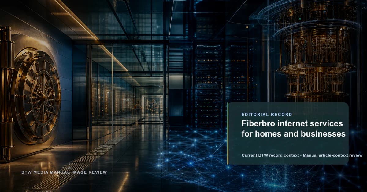Servicios de internet de Fiberbro para hogares y empresas