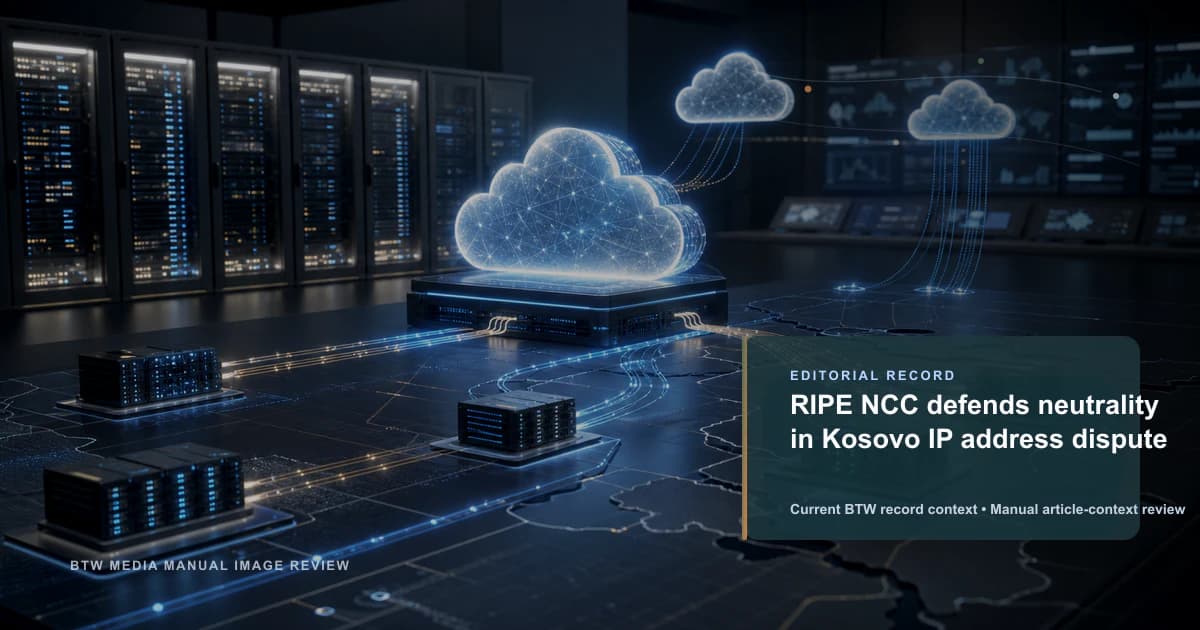 RIPE NCC defiende la neutralidad en la disputa de direcciones IP de Kosovo