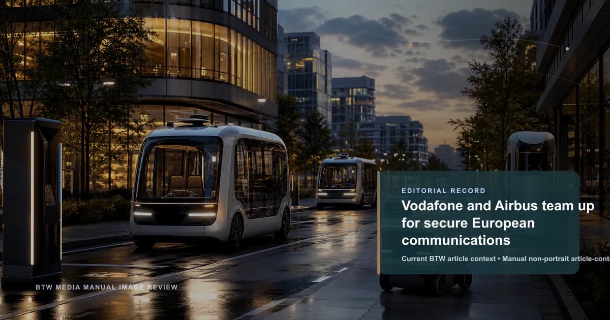 Vodafone y Airbus se alían para comunicaciones seguras en Europa