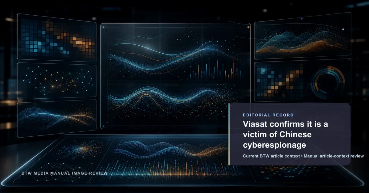 Viasat confirma que es víctima de ciberespionaje chino