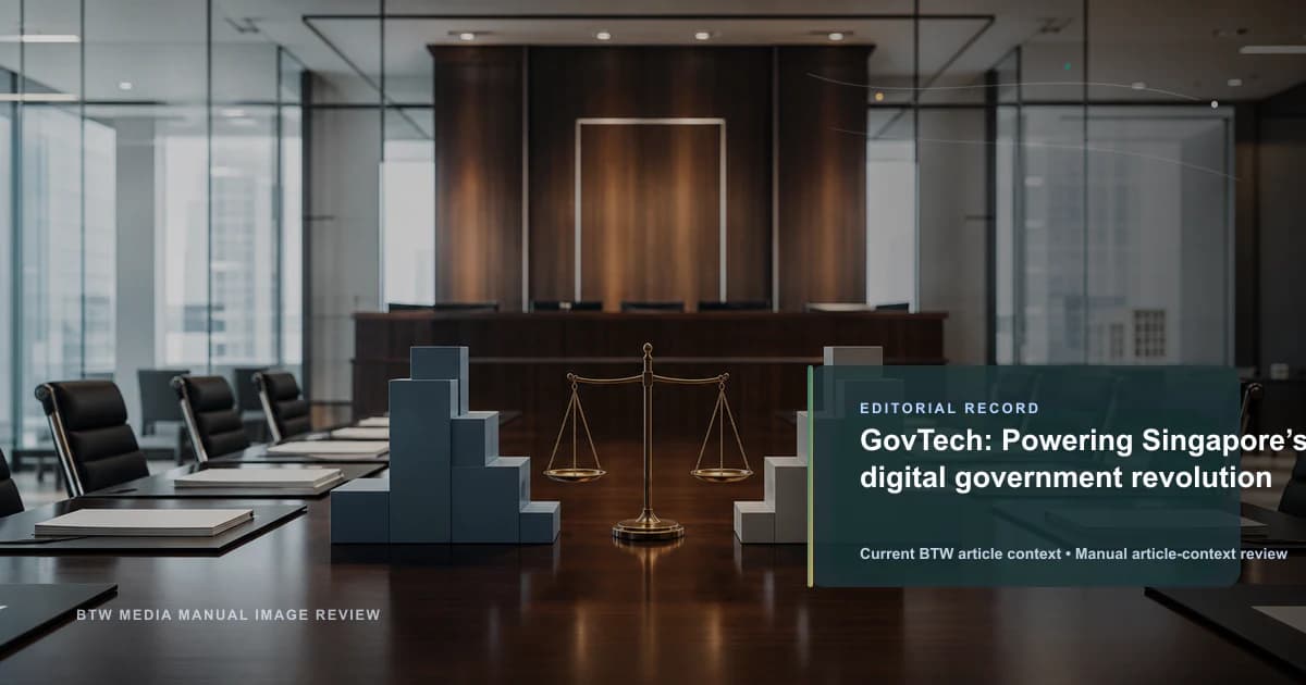 GovTech: Impulsando la revolución del gobierno digital de Singapur