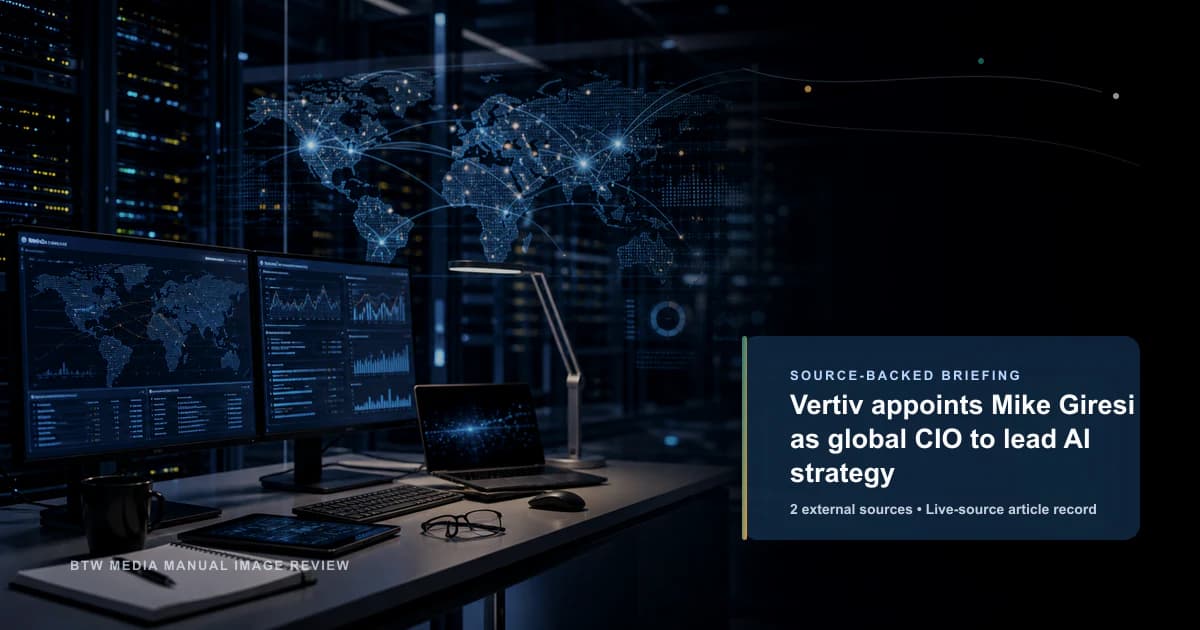 Vertiv nombra a Mike Giresi como CIO global para liderar la estrategia de IA
