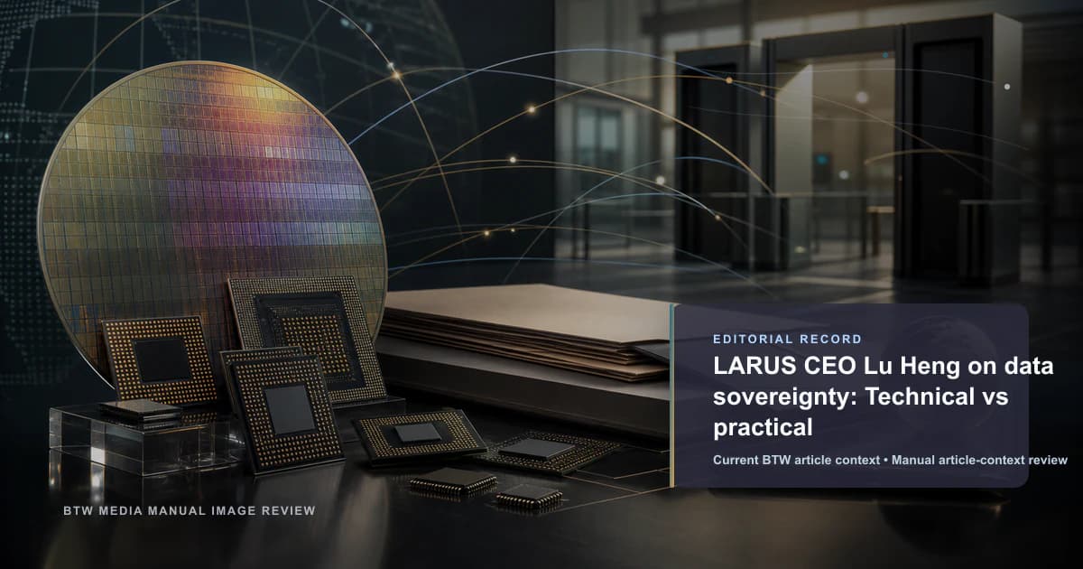 LARUS CEO Lu Heng sobre la soberanía de datos: lo técnico frente a lo práctico