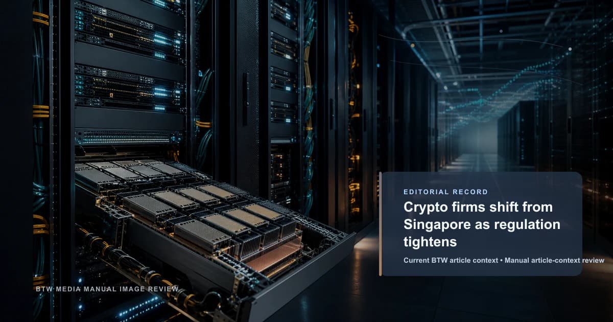 Empresas cripto se van de Singapur ante el endurecimiento de la regulación