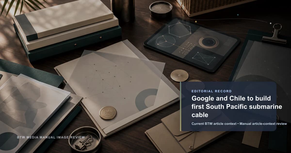 Google y Chile construirán el primer cable submarino del Pacífico Sur