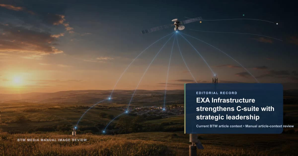 EXA Infrastructure 任命三位新高管,强化战略领导力
