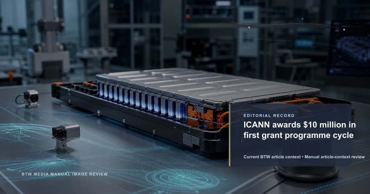 ICANN awards $10 million in first grant programme cycle reviewed editorial briefing visual