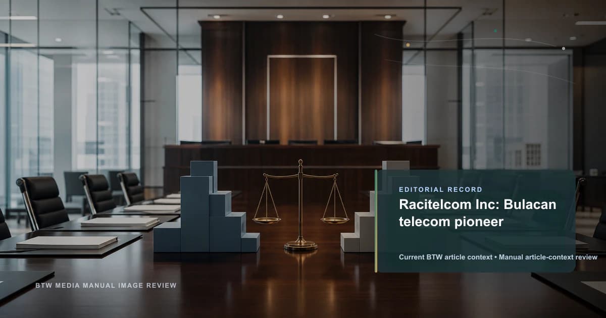 Racitelcom Inc: pionero de las telecomunicaciones en Bulacán