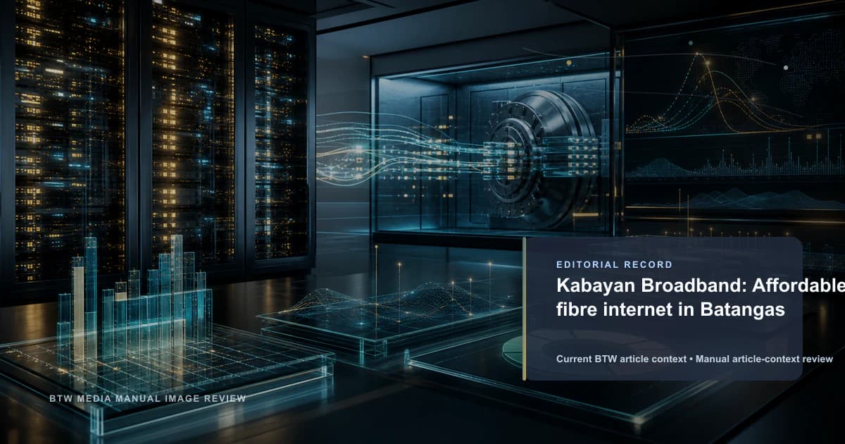 Kabayan Broadband: Internet de fibra asequible en Batangas