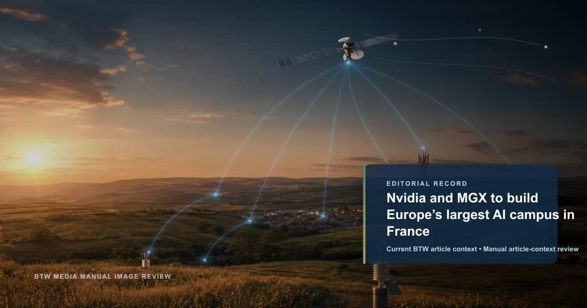 Nvidia y MGX construirán el mayor campus de IA de Europa en Francia
