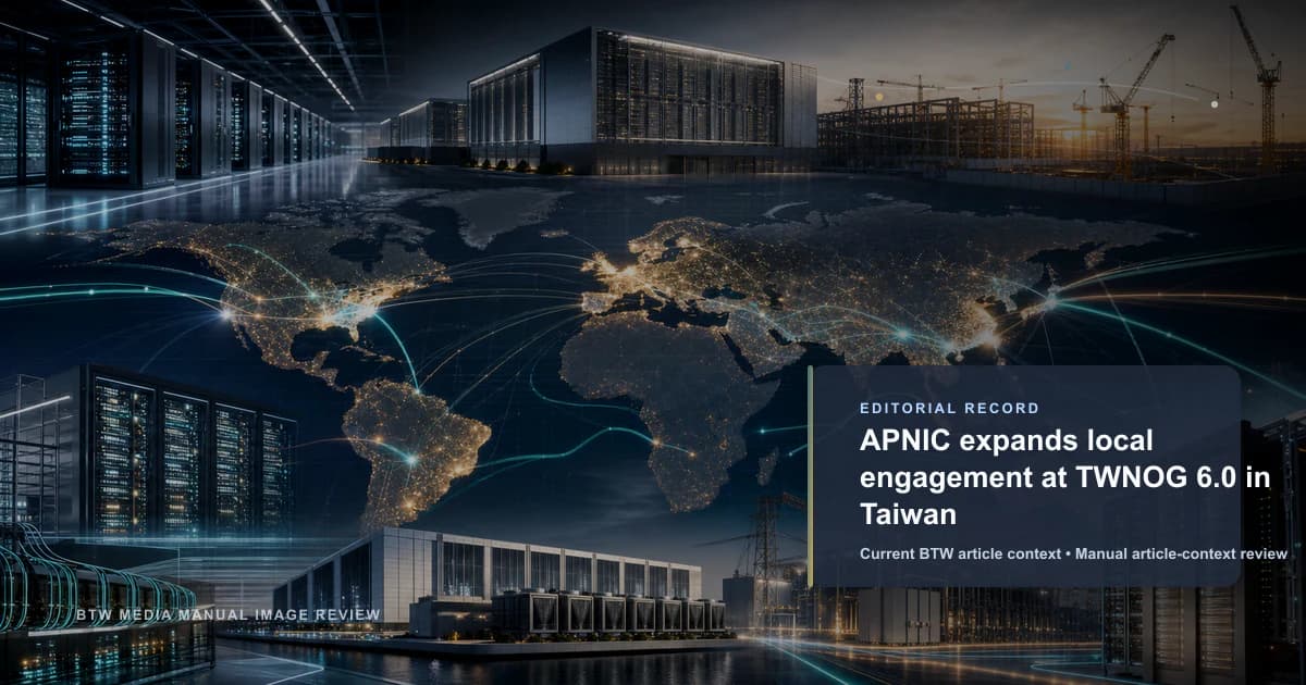 APNIC amplía el compromiso local en TWNOG 6.0 en Taiwán