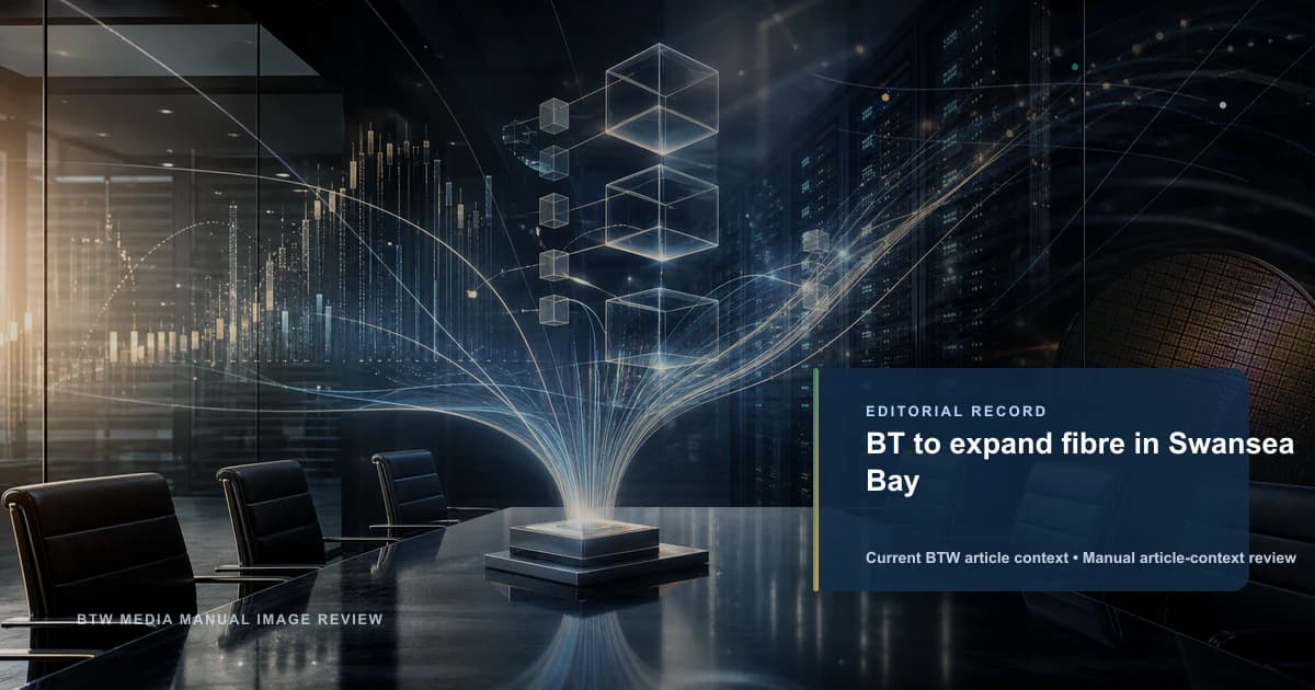 BT 在斯旺西湾扩展光纤