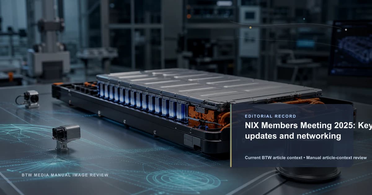 NIX Members Meeting 2025: Key updates and networking reviewed editorial briefing visual