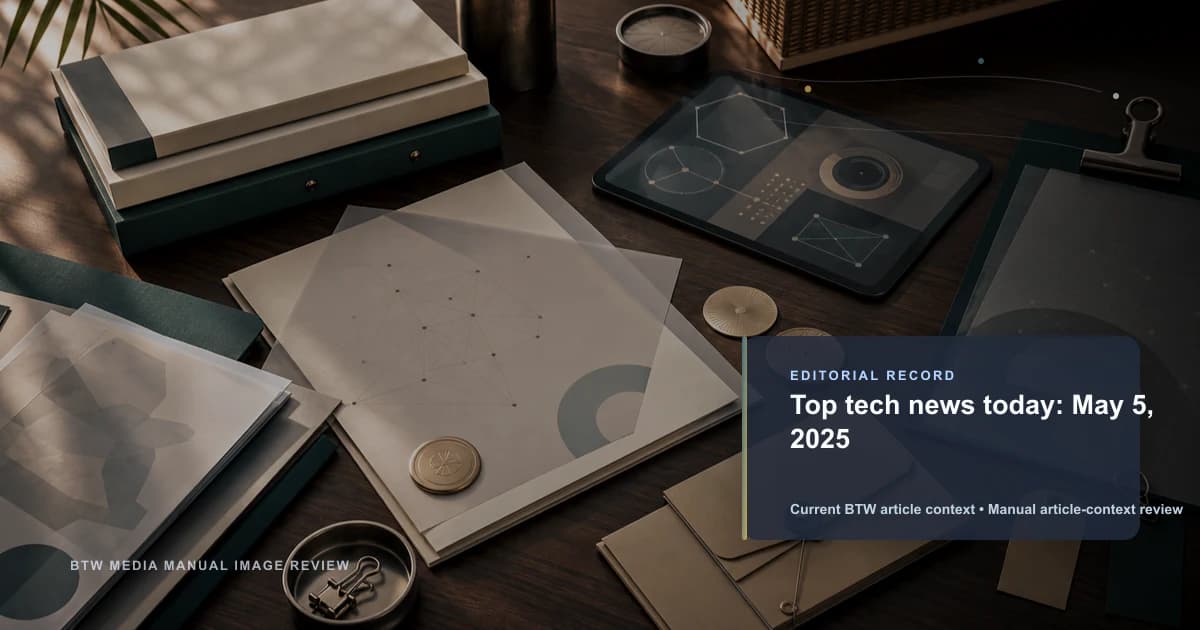 Lo último en noticias de tecnología hoy: 5 de mayo de 2025