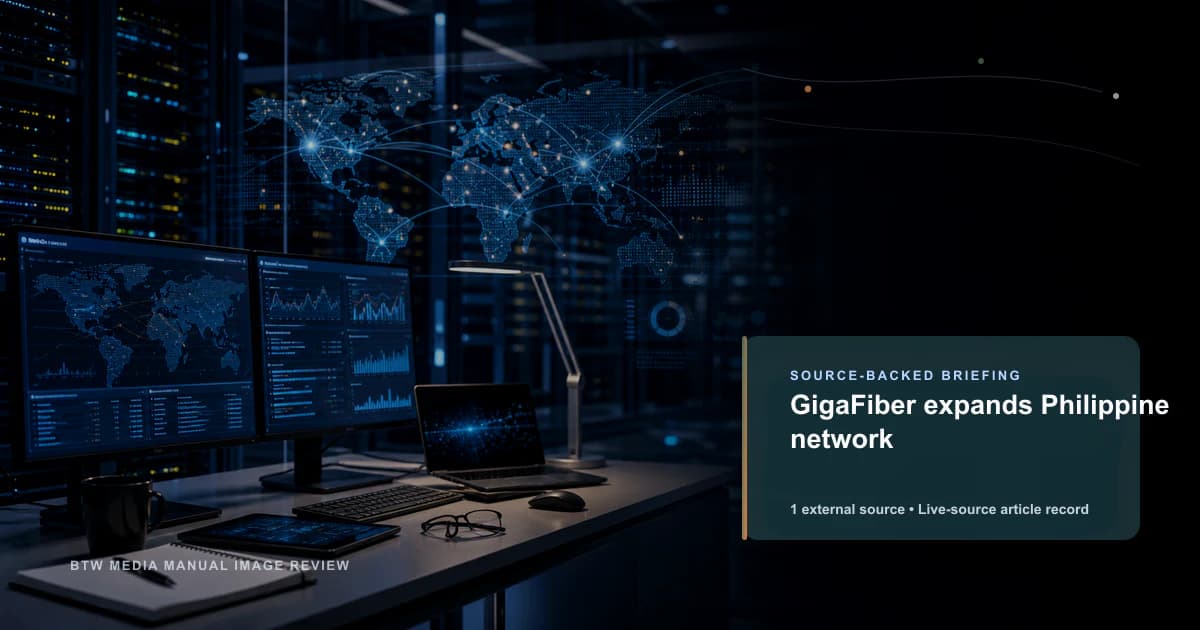 GigaFiber expande su red en Filipinas