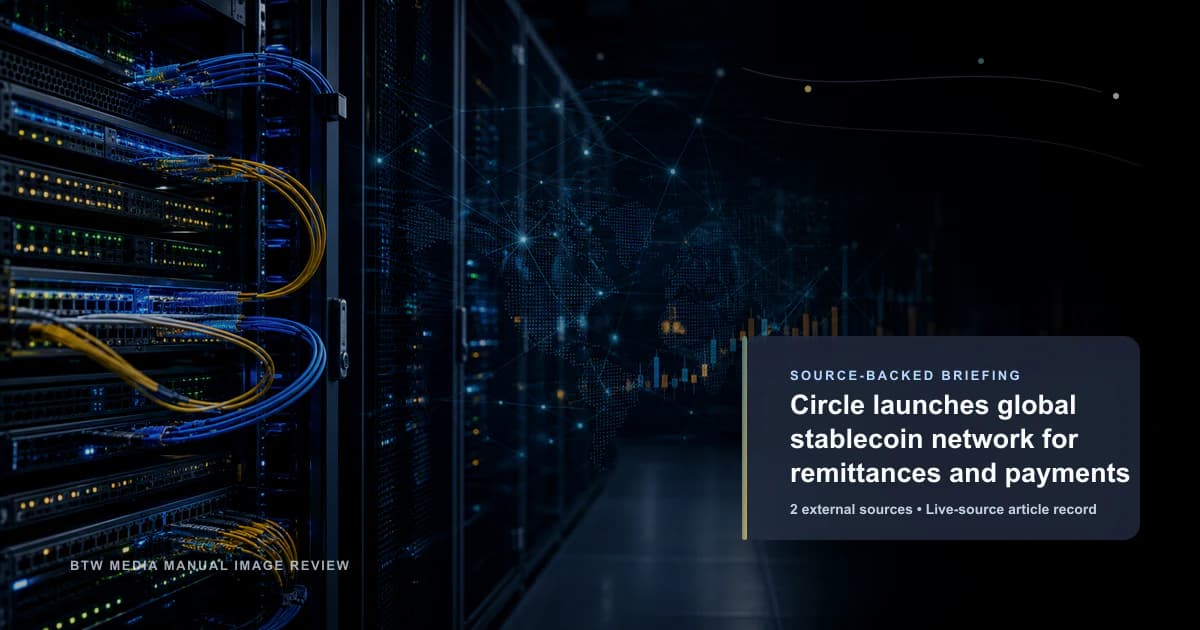 Circle 推出全球稳定币支付和汇款网络