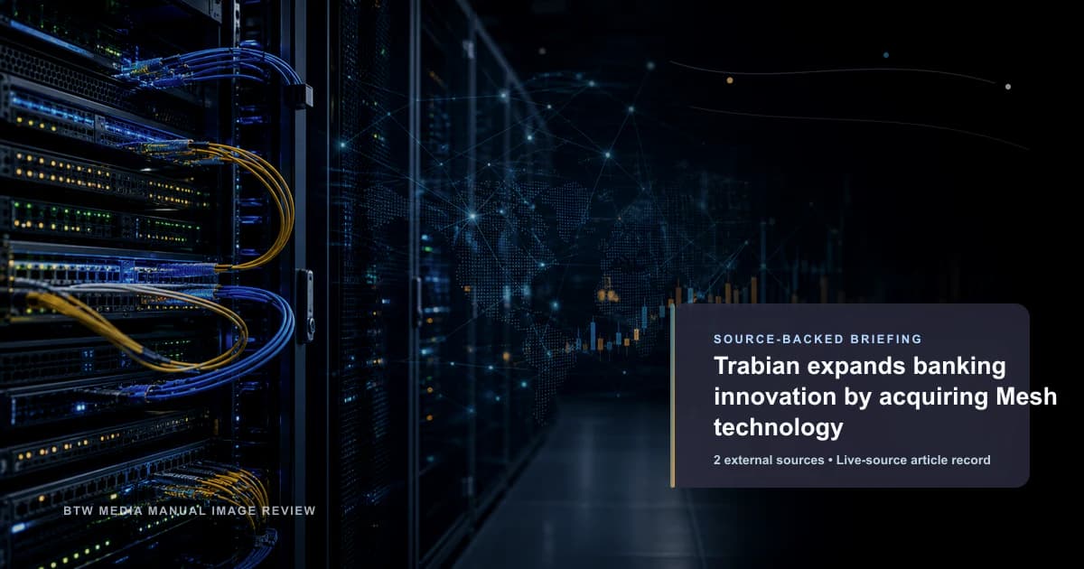 Trabian expands banking innovation by acquiring Mesh technology source-backed briefing visual