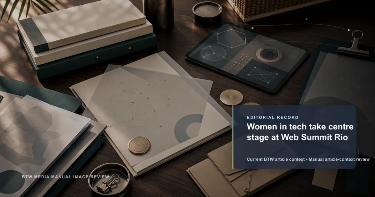 Women in tech take centre stage at Web Summit Rio reviewed editorial briefing visual