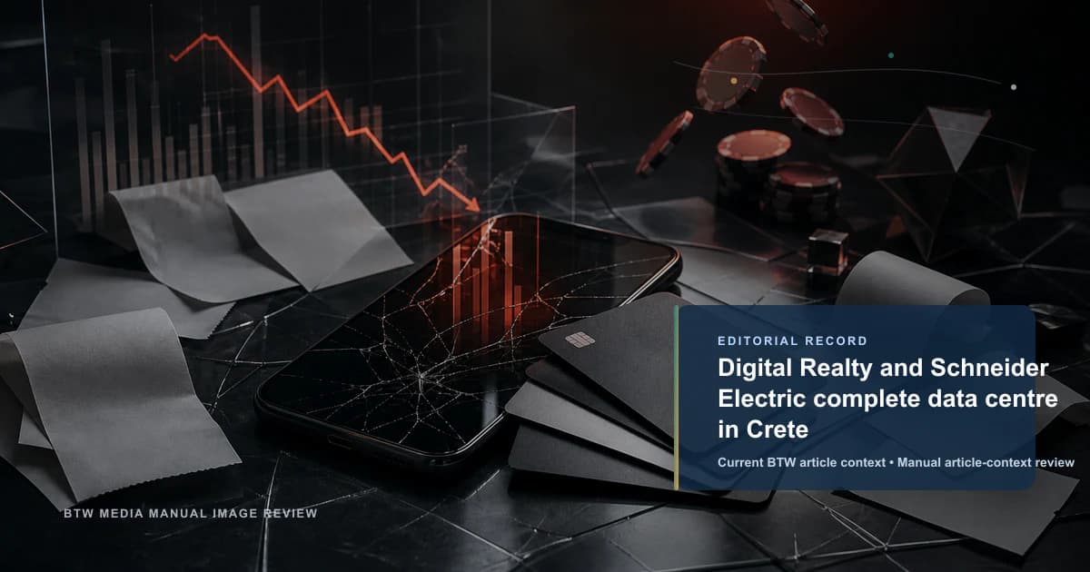 Digital Realty 与施耐德电气在克里特岛建成 HER1 数据中心