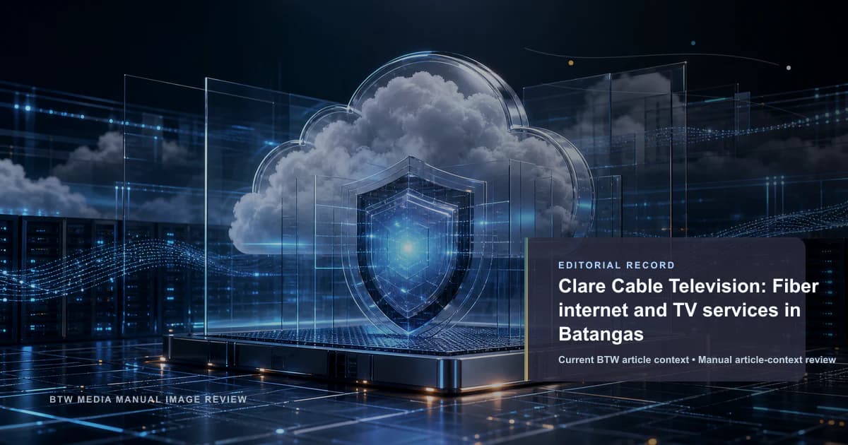 Clare Cable Television: Fiber internet and TV services in Batangas reviewed editorial briefing visual