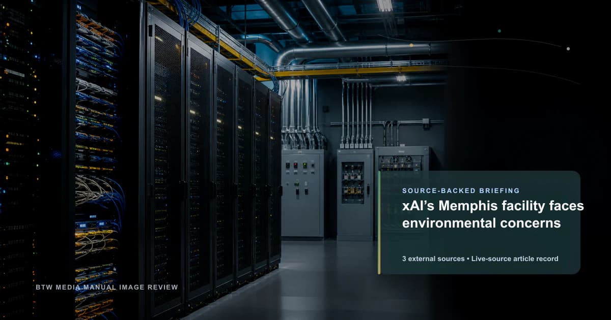 La instalación de xAI en Memphis enfrenta preocupaciones ambientales