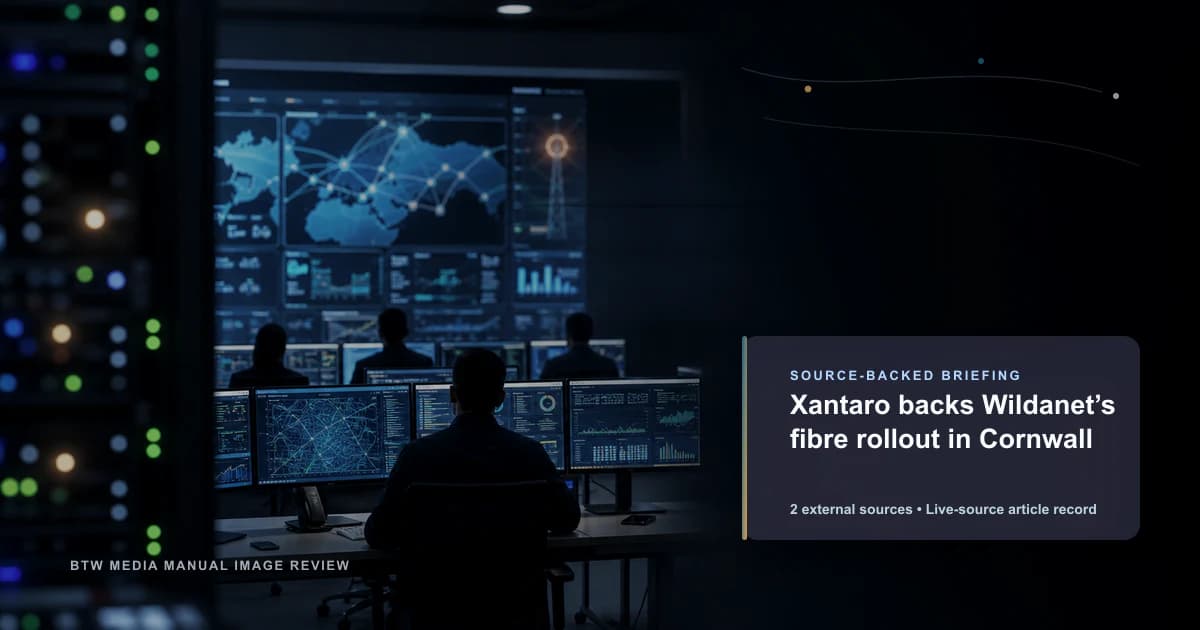 Xantaro respalda el despliegue de fibra de Wildanet en Cornualles