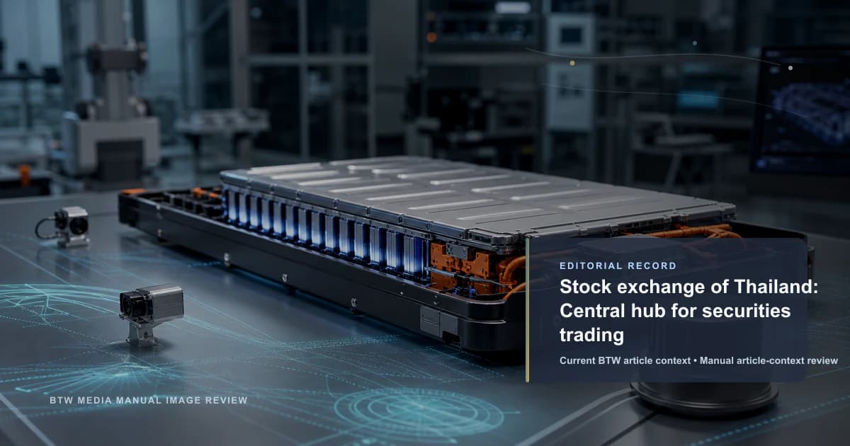 Stock exchange of Thailand: Central hub for securities trading reviewed editorial briefing visual