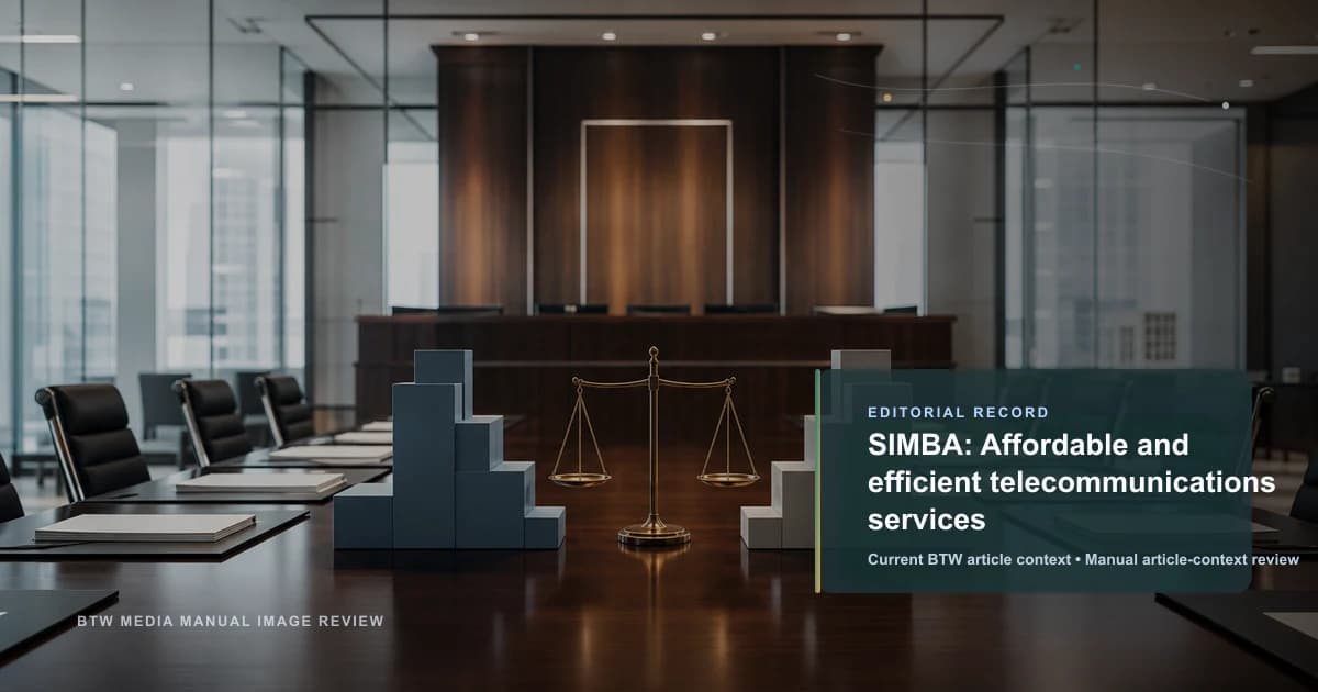 SIMBA: Servicios de telecomunicaciones asequibles y eficientes