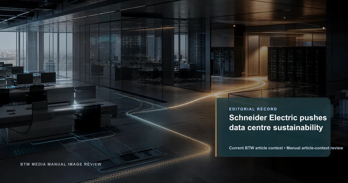 Schneider Electric impulsiona a sustentabilidade dos data centers