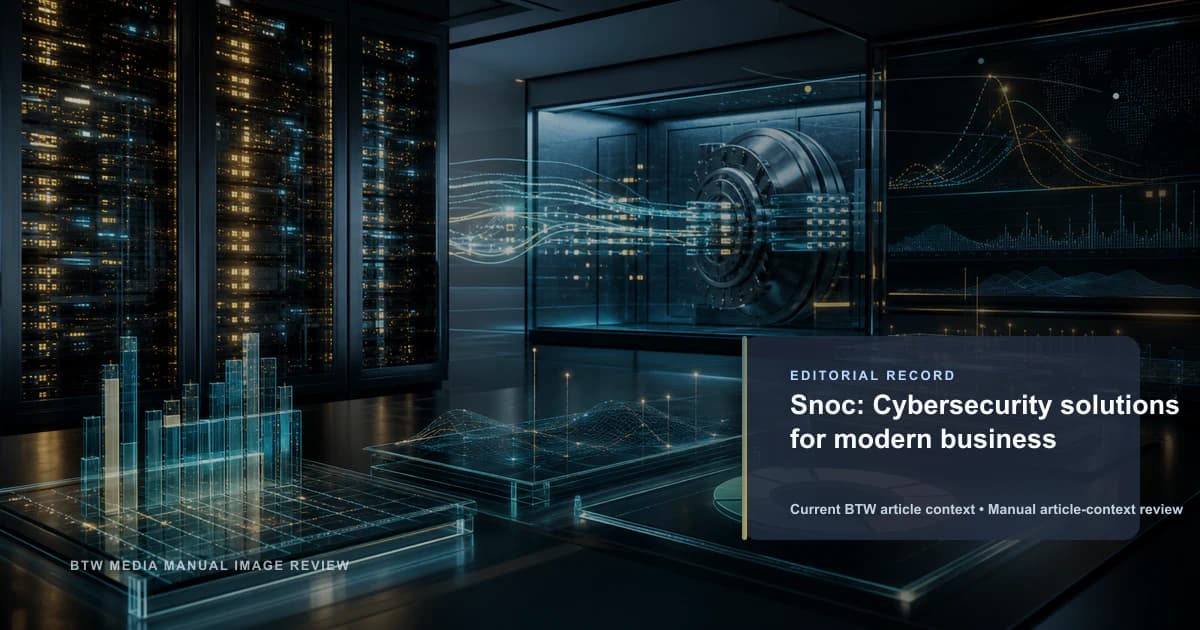 Snoc: Soluciones de ciberseguridad para empresas modernas
